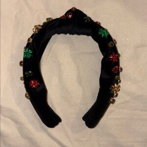 Embellished Black Headband